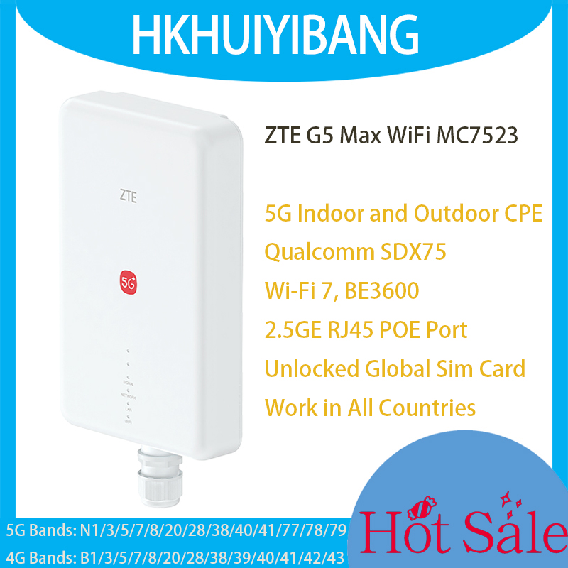 5G Cpe Router Outdoor - Roteador Sem Fio ZTE G5 Max