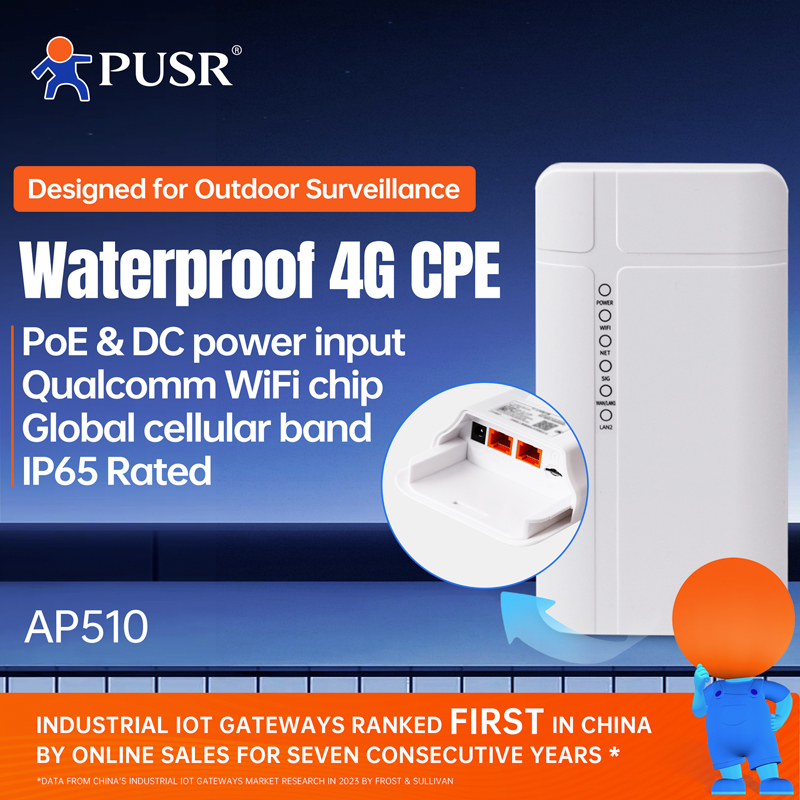 4G Lte Router Outdoor Waterproof - PUSR Outdoor 4G LTE Router CPE
