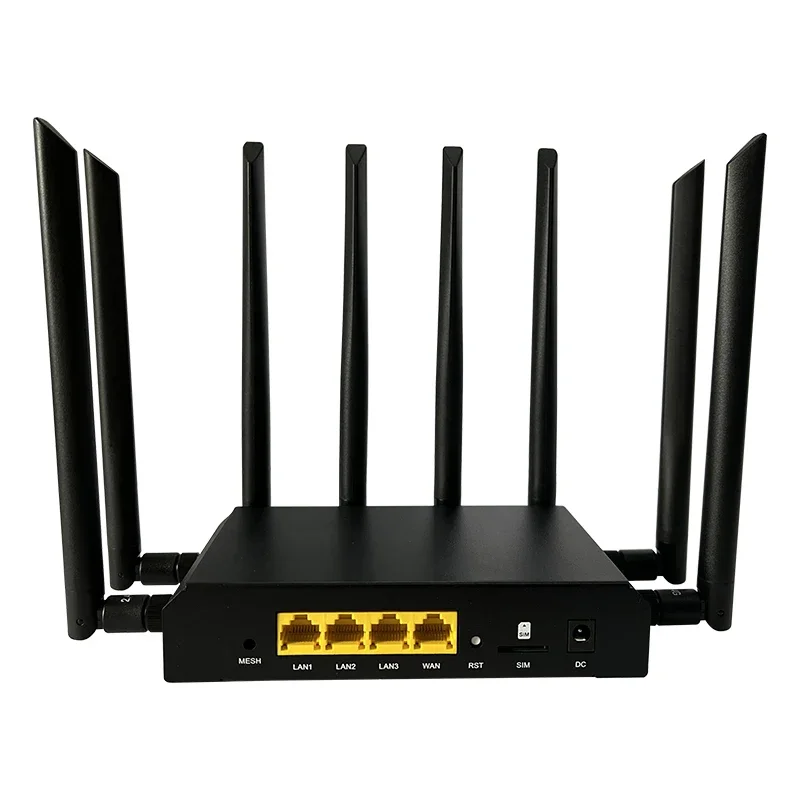 4G Router Sim Card Slot Gigabit - 2026 5g wifi6 roteador doméstico ipq6000