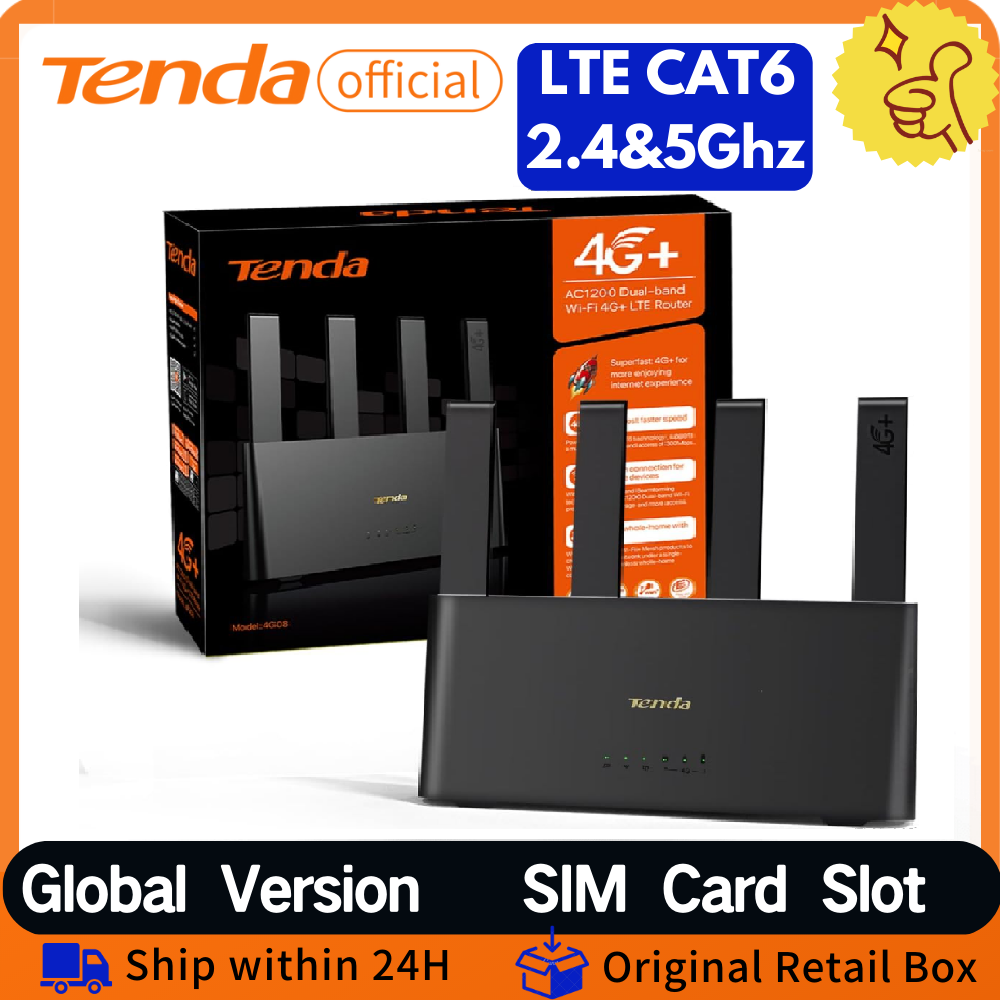 4G Lte Router Outdoor Waterproof - Tenda 4G08 4G+ Router AC1200 CAT6