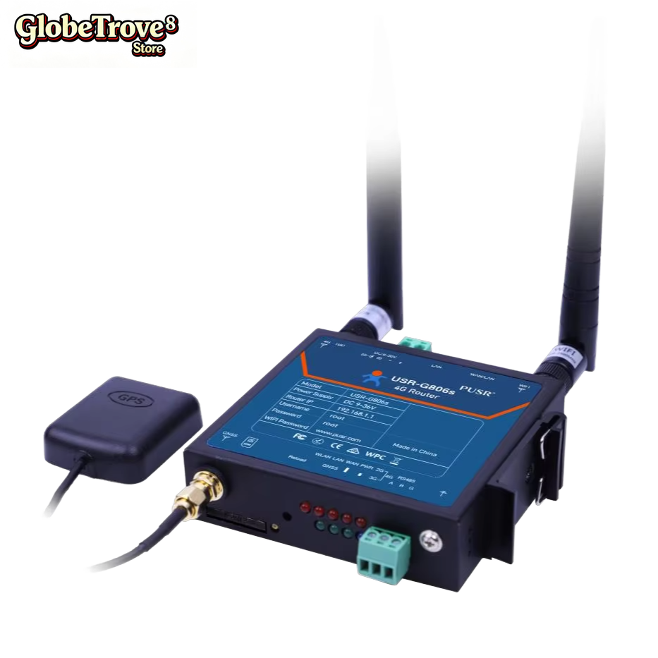 Industrial 4G Router Vpn - Roteador industrial PUSR USR-G806S-G 4G LTE