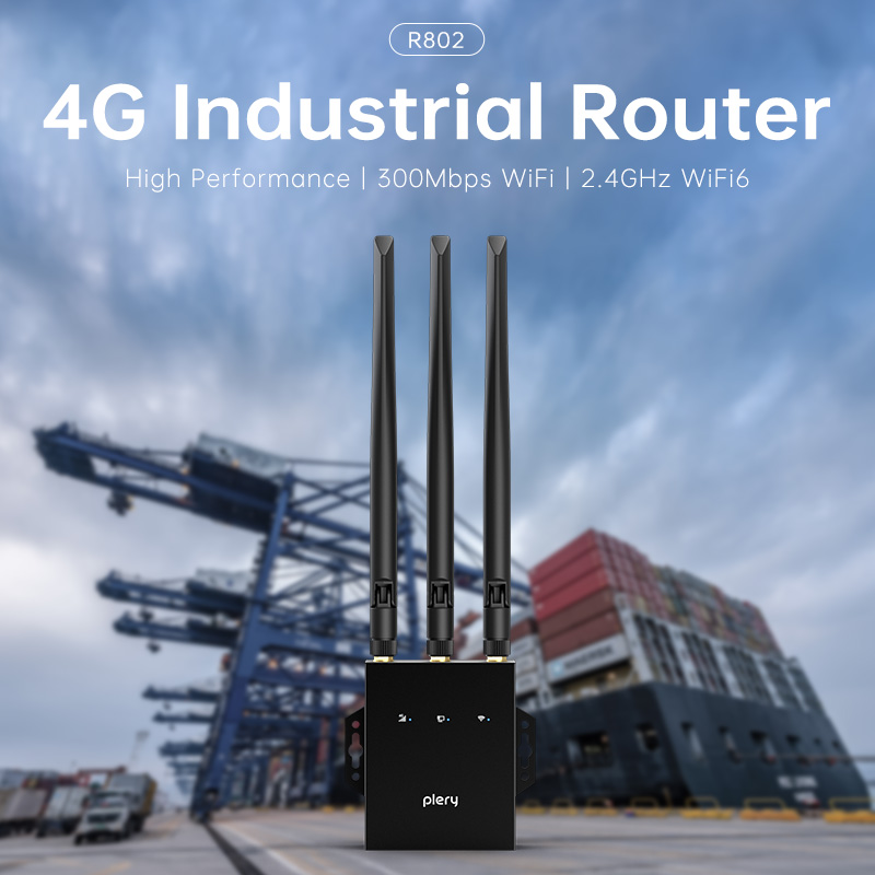 Roteador WiFi PLERY CAT4 4G LT - Industrial 4G Router Vpn avaliação e preço
