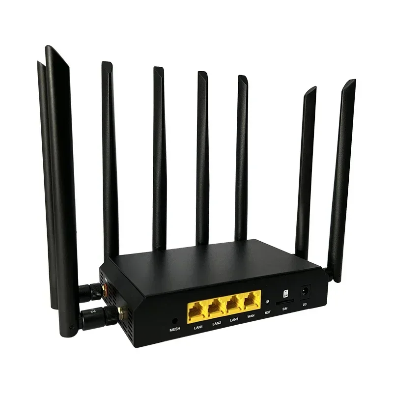Roteador doméstico 5G WIFI6 IP - 4G Router Sim Card Slot Gigabit avaliação e preço