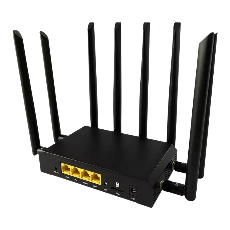 Roteador doméstico 5G WIFI6 IP - 4G Router Sim Card Slot Gigabit avaliação e preço