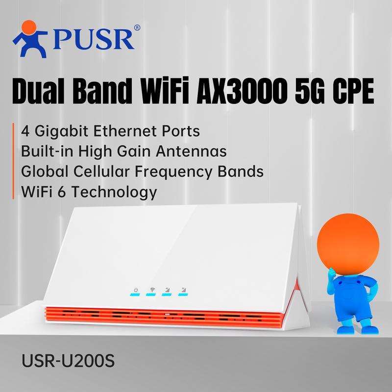 Roteador WiFi6 Dual Band 4G/5G - 4G Router Sim Card Slot Gigabit avaliação e preço
