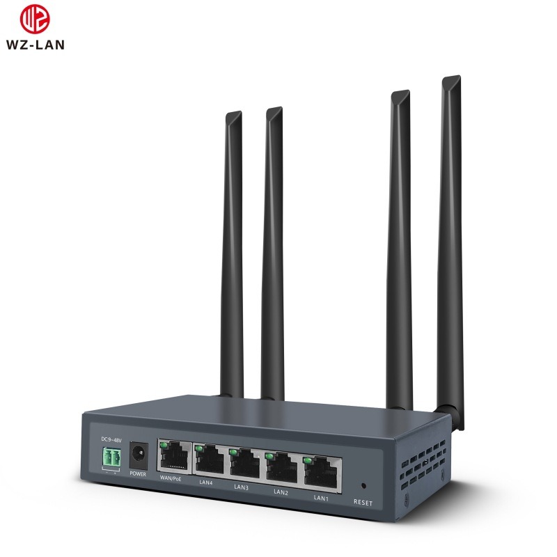 Roteador sem fio 4G de grau in - 4G Router With Poe Wan avaliação e preço