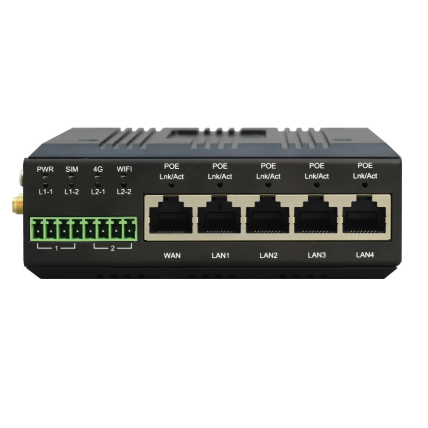 Roteador Industrial 4G para Tr - 4G Router With Poe Wan avaliação e preço