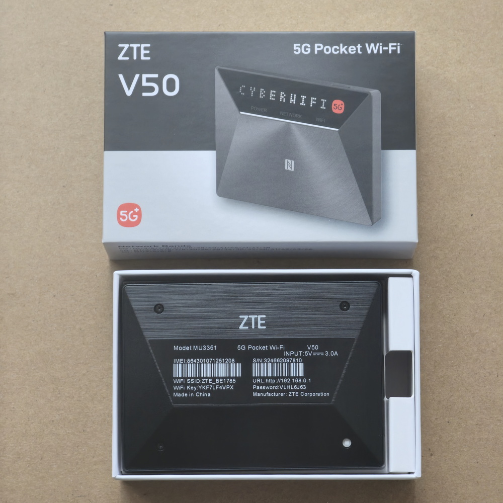 Roteador Portátil ZTE 5G Mobil - 4G Router Dual Band Wifi Ac1200 avaliação e preço