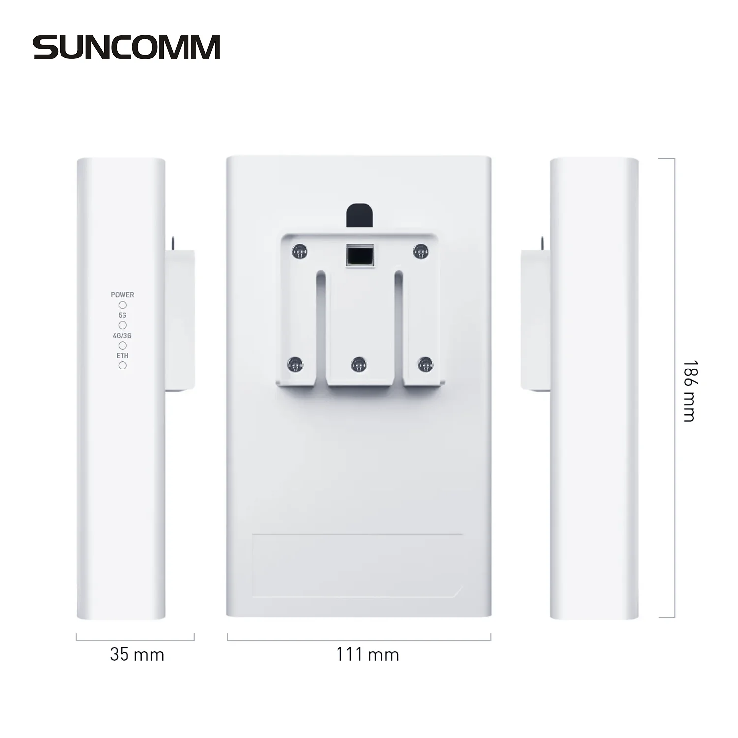 Novo X72 Outdoor CPE 2.5Gbps E - 5G Outdoor Cpe Nsa Sa avaliação e preço