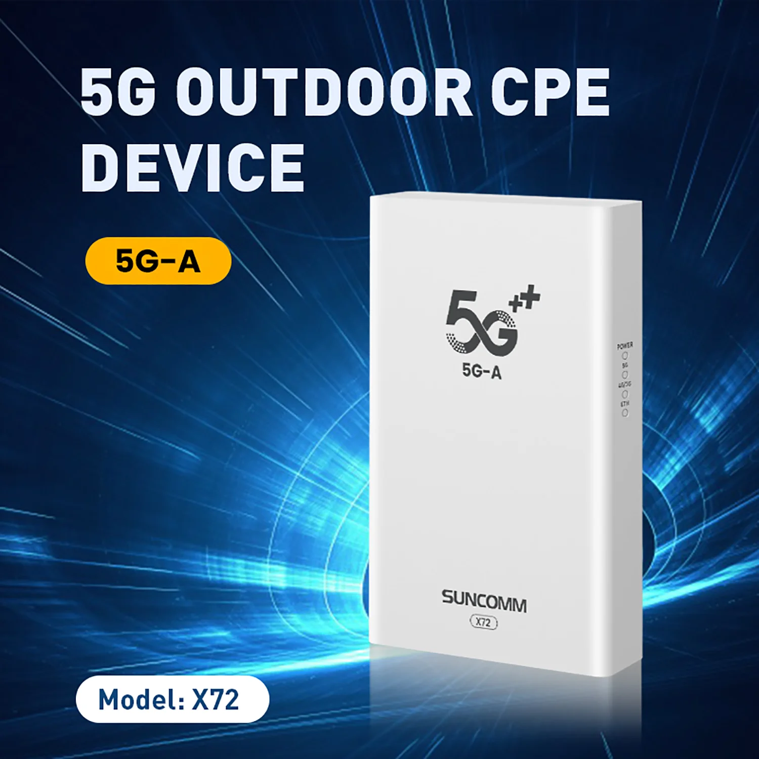 Novo X72 Outdoor CPE 2.5Gbps E - 5G Outdoor Cpe Nsa Sa avaliação e preço