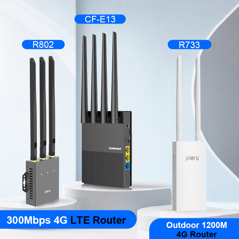 Roteador 4G LTE PLERY/COMFAST  - Industrial 4G Router Vpn avaliação e preço